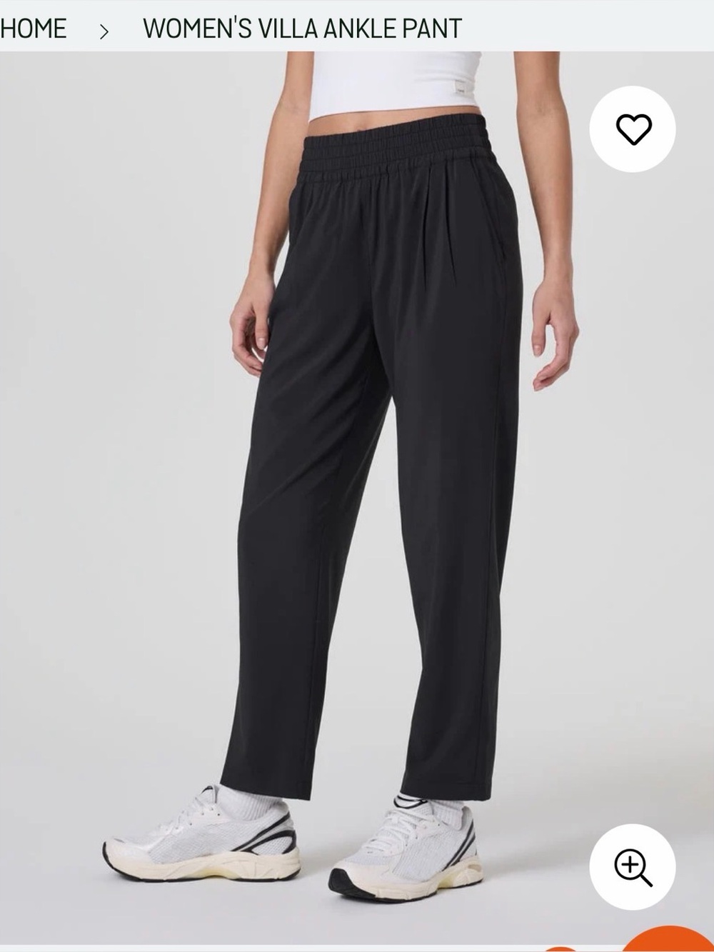 NWT VUORI VILLA ANKLE PANT medium - Picture 8 of 8